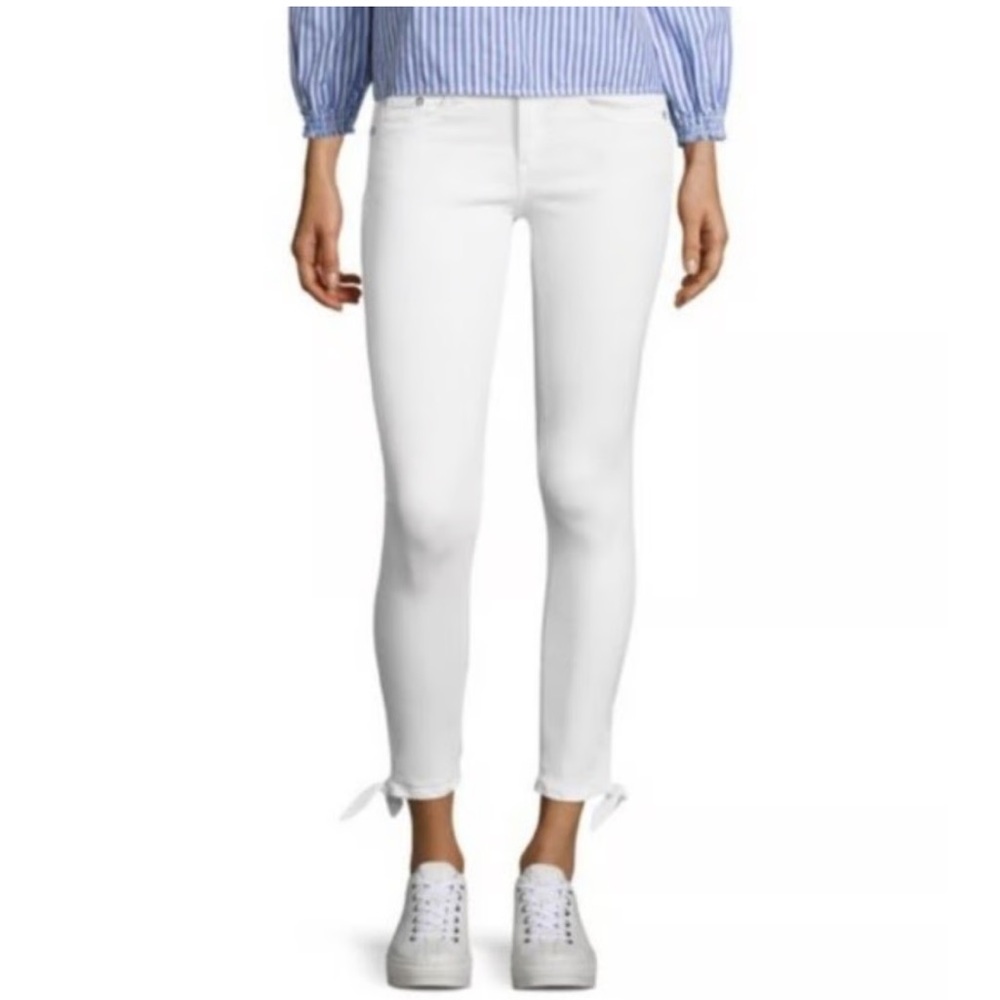 Rag & Bone White Skinny Jeans Classic Style
